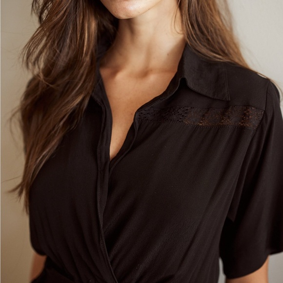 Black Midi Dress - Picture 3 of 8